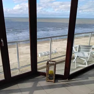 Luxury App, Frontal Sea View + South Terrace + Garage Belgien